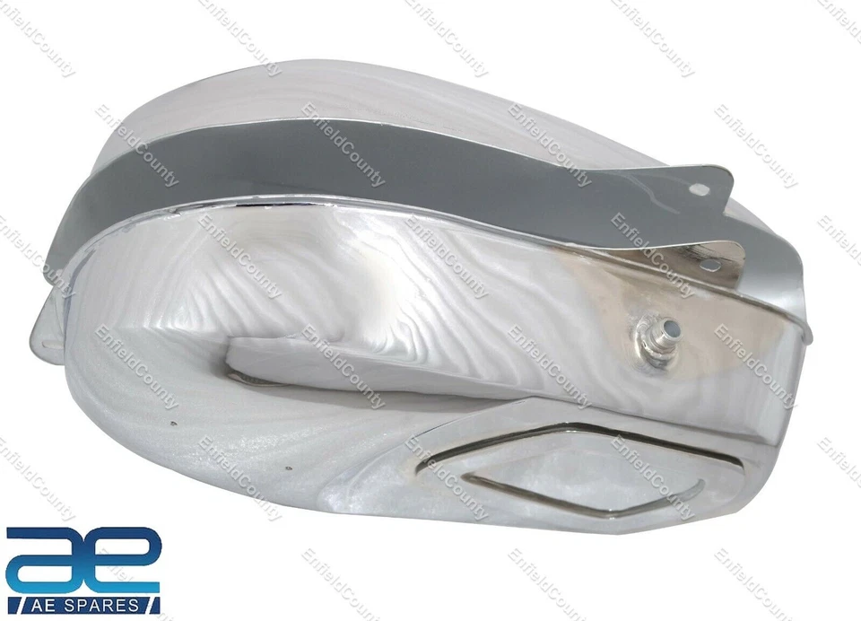 Kreidler Florett RS 50ccm Bicicletas 1967-1972 Gasolina Tanque Acero Cromo - Imagen 3 de 4