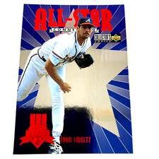 John Smoltz 1996 Collector's Choice All-Star Connection #27 Atlanta Braves