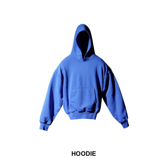 Yeezy x Gap Hoodie Blue Men's Size Medium New with Tags | eBay