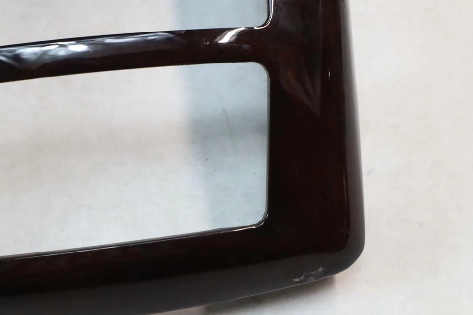 08 09 10 MERCEDES BENZ S63 OEM REAR CONSOLE AC BEZEL VENT TRIM W221 - Image 3 of 4