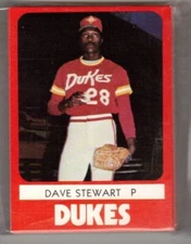 1980 ALBUQUERQUE DUKES TEAM SET TCMA 27 CARDS COMPLETE STEWART SCIOSCIA NRMT-MT