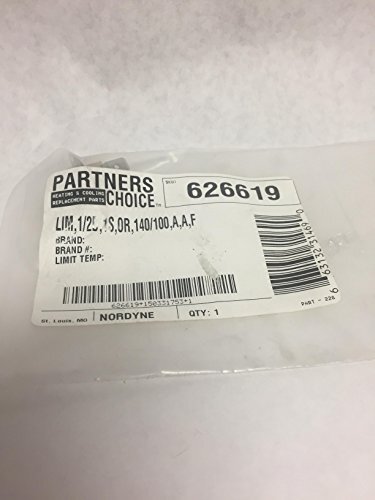 NORDYNE 626619 Auxiliary Limit Switch L140-40F for MG1E Series Gas Furnaces - Picture 1 of 1