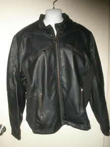 therapy faux leather jacket