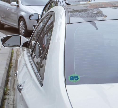 AUTOCOLLANTS Stickers VIGNETTES Vintage Voiture Pare Brise Année Taxe Fiscale - Photo 66/123