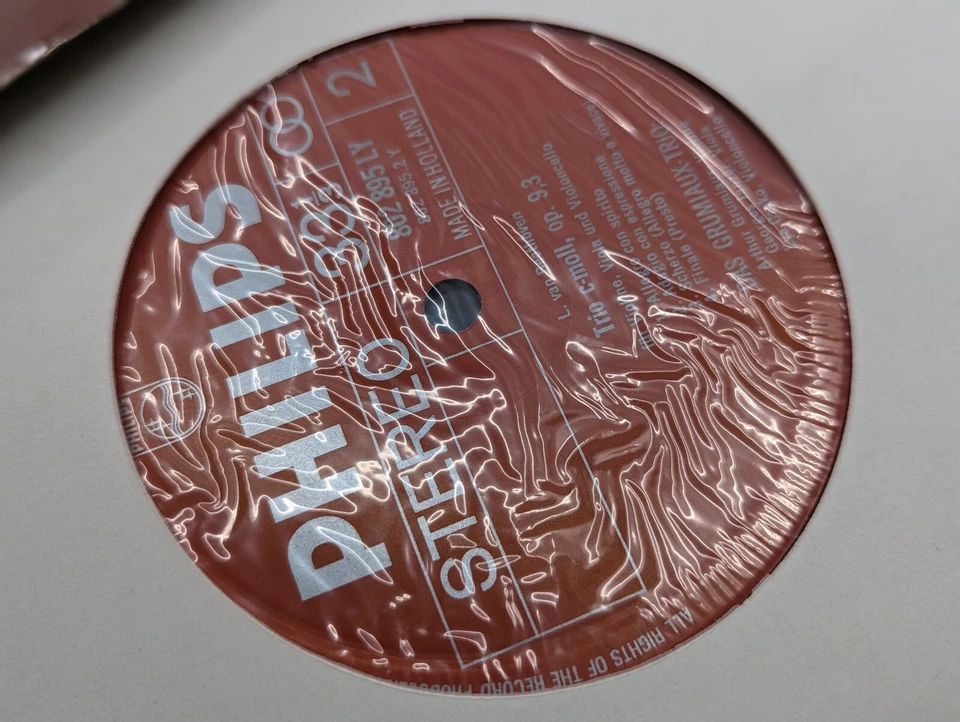 BEETHOVEN String Trios Op. 9 Nos. 1 & 3 - ARTHUR GRUMIAUX TRIO - PHILIPS ST LP - Image 4 of 4