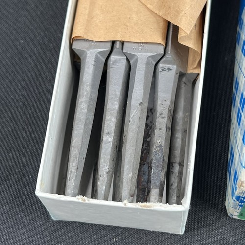 New Old Stock Case of 10 Lenox 10" Three Square Bastard File 250mm Made in USA - Picture 4 of 6