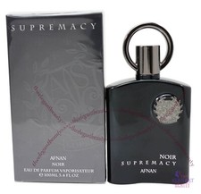 Supremacy Noir By Afnan 3.4oz/100ml Edp Spray For Men New In Box