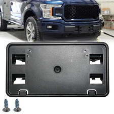 For 2018-2020 Ford F-150 3.3L 5.0L Front License Plate Frame Tag Holder Bracket