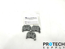 3/Pk Wago 249-116 DIN Rail Mount Terminal Blocks NEW