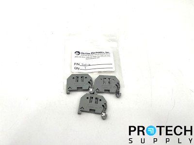 3/Pk Wago 249-116 DIN Rail Mount Terminal Blocks NEW