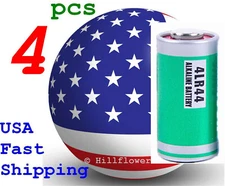 4 pcs X 4LR44 PX28A A544 476A K28A L1325 Bulk 6V Top Alkaline Battery