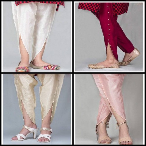 women Cotton Silk Pants | eBay