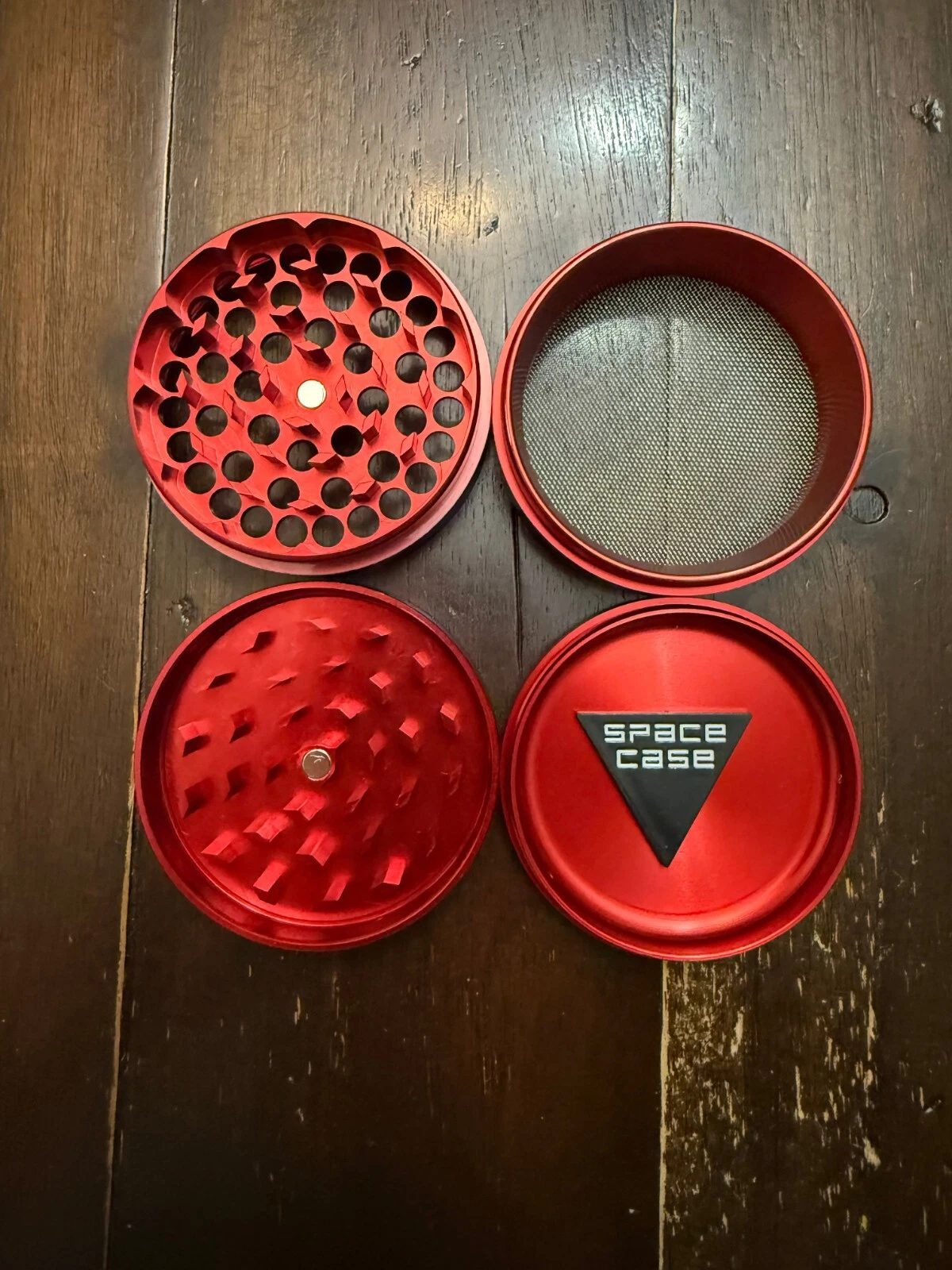 Space Case 63MM Spice Tobacco Herb Grinder -4 Piece- Red
Opens in a new window or tab