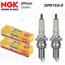 2 CANDELE NGK DPR7EA-9 HARLEY DAVIDSON DYNA LOW RIDER 1450