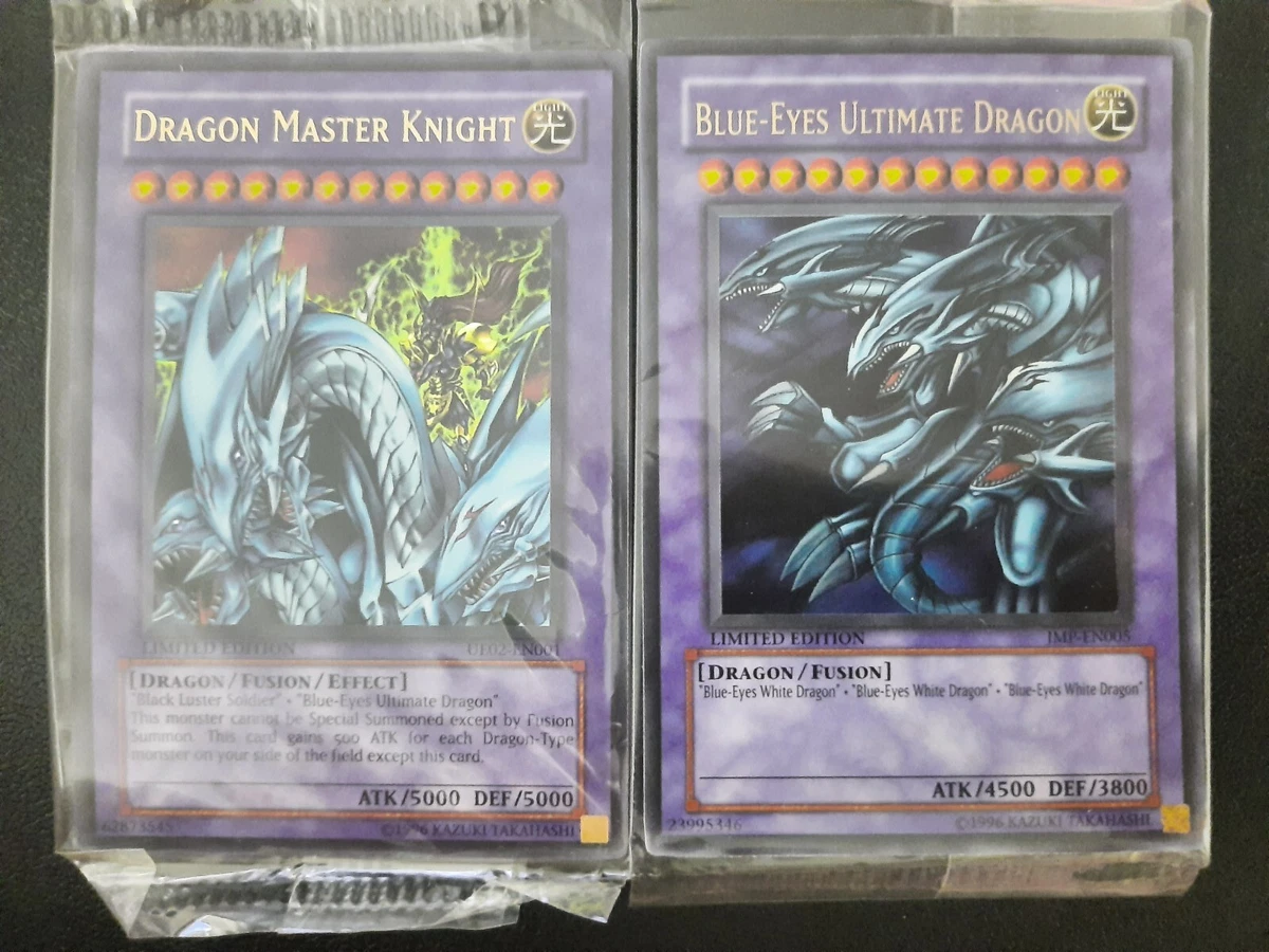 Ultimate Blue Eyes White Dragon Black Luster Soldier Blue Eyes Ultimate Dragon With Black Luster Soldier