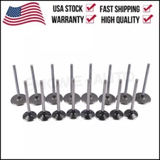 New Exhaust Valve Set (1.550") Fits Some GM 4.8L 5.3L 5.7L & 6.0L LS V8 Engines
