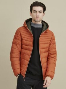 burnt orange puffer