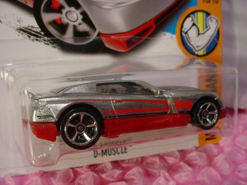 2017 Hot Wheels D-MUSCLE✰#016 Walmart ZAMAC; Red; mc5✰MUSCLE MANIA✰ ✰Factory Set - Picture 2 of 2
