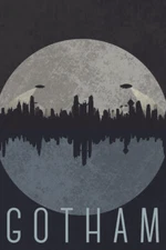 Gotham City Skyline Fantasy Travel Cool Wall Art Print Poster 16x24