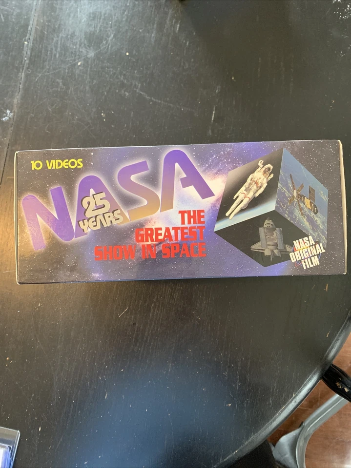 NASA 25 Year VHS Set VINTAGE SPACE Challenger Apollo 17 Apollo 13 Freedom 7 USA - Image 3 of 4