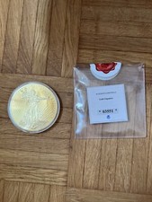Gold Giganten M&uuml;nze Medaille American Gold Eagle von 1933