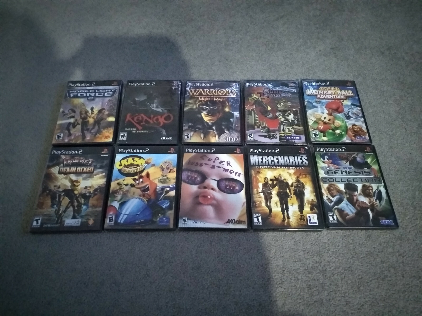 Sony Playstation 2 Game Lot - Please read the description!!!