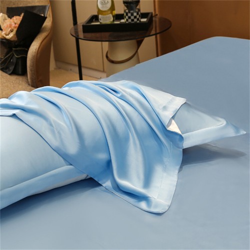 2pcs/lot Pure Silk Pillowcase 100% Mulberry Silk Pillowcase Cooling Pillow Cases - Picture 9 of 34