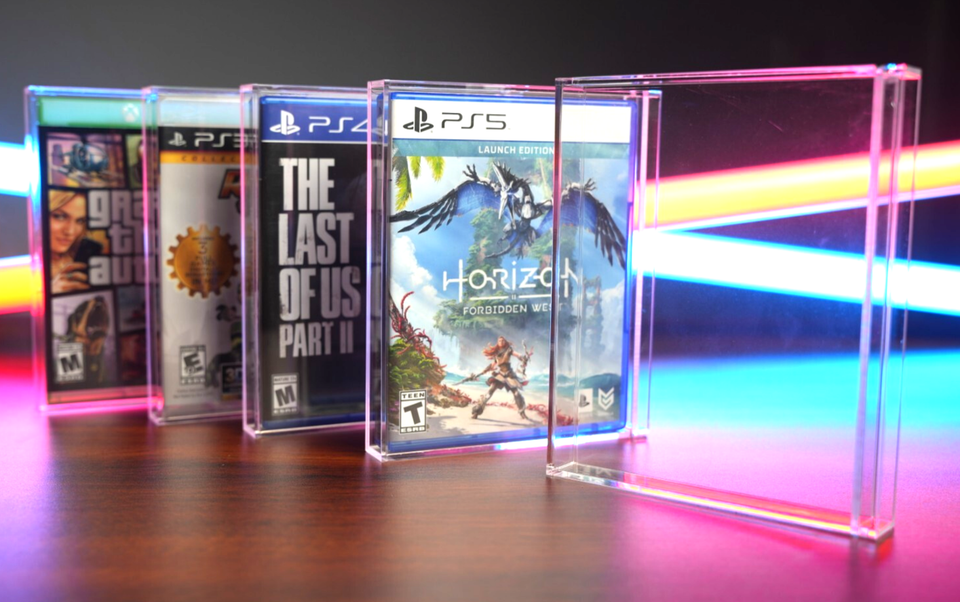 Acrylic UV Protected Video Game Display Case- N64, NES, Xbox ...