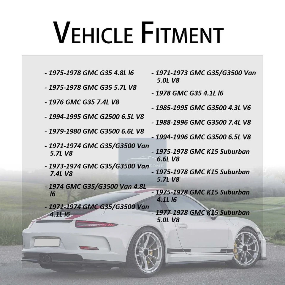 Kit de buje de barra estabilizadora delantera al cuadro 1x para furgoneta GMC P25/P2500 6,6 L 1971-1972 Foto 3 de 4