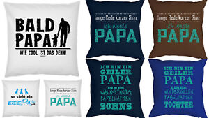 Cooles Geschenk Werdender Papa Kissen Geburt Geschenk Schwangerschaft Vater Ebay