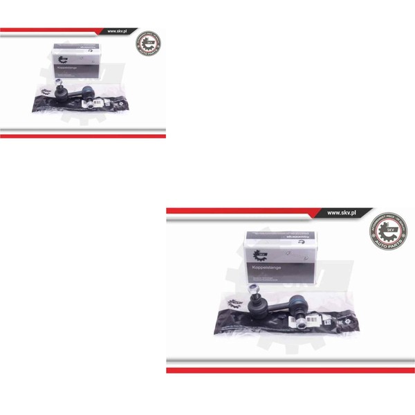 2X Esen SKV Koppelstange Stabilisator Vorne FüR Nissan Primera Kombi WP12 P12-image