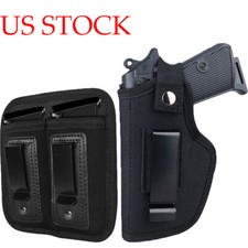 Tactical IWB/OWB Gun Holster Right/Left Hand Concealed Carry Pistol Mag Pouch US