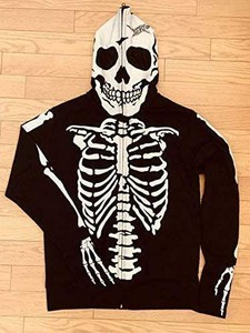 zipperhead skeleton hoodie