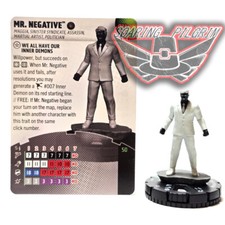 Marvel Heroclix MR. NEGATIVE - 023a - UNCOMMON Spider-Verse Set 23a