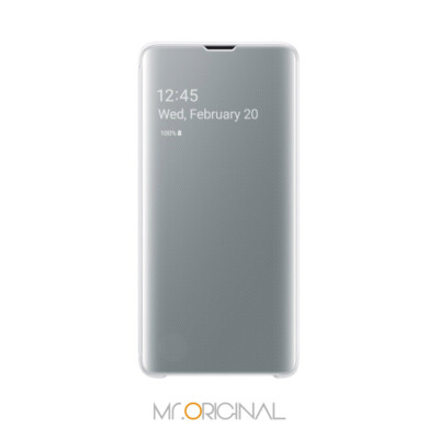 Original Samsung Official Galaxy S10 Clear View Flip Case【GET Spider-Man Case】