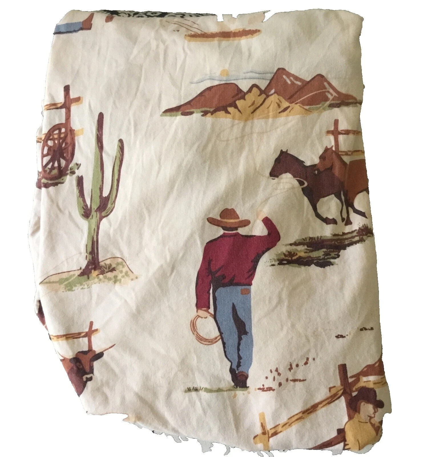 Vaquero Bebé Guardería Niños sábanas y juegos