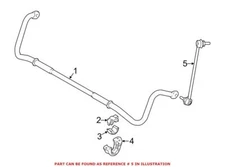 For BMW Genuine Suspension Stabilizer Bar Link Front Left 31302284643