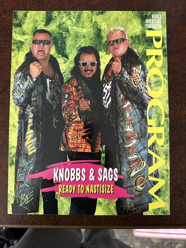 wwf PROGRAM VOLUME 206 POSTER MAGAZINE wrestling WWE Randy Savage Macho Man - Picture 2 of 3