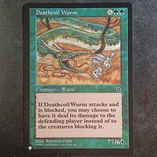 Deathcoil Wurm - The List (Portal Second Age) (Magic/MTG)