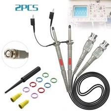 Oszilloskop Tastkopf 100MHz Oszilloskop Sonde Messspitze BNC Messkabel 10:1 &1:1