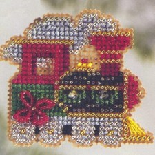 Mill Hill Winter Holiday Collection Beaded Cross Stitch Kit  Holiday Express