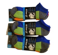 3packs Of 3 pair Of Energy Zone Performance Boy  s L Shoe Size 3-9 Sock Sz 9-11
