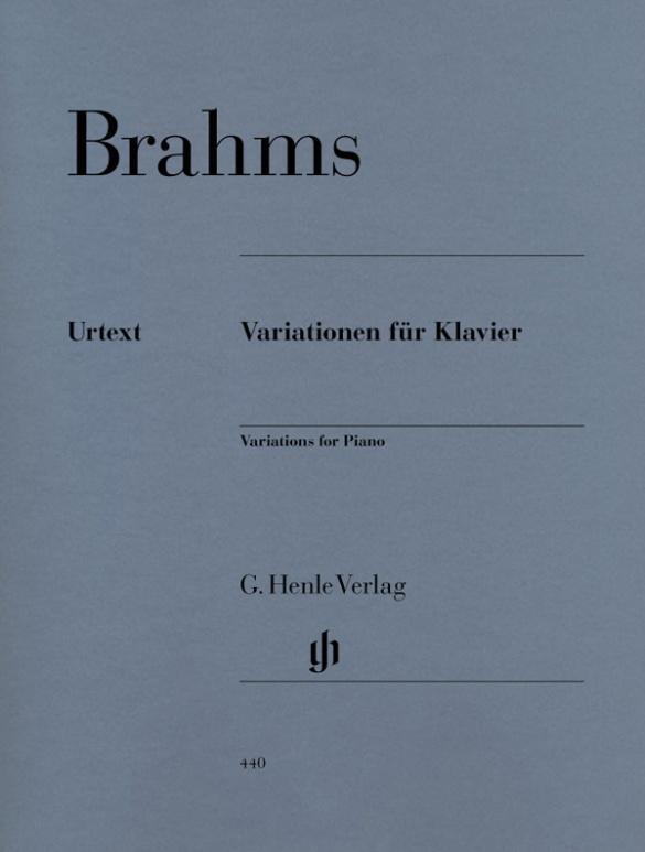 Thumbnail - Brahms, Johannes - Variationen Für Klavier, Johannes Brahms