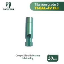 20pcs Dental Lab Analog fits to Hiossen Osstem TS platform Regular and Mini