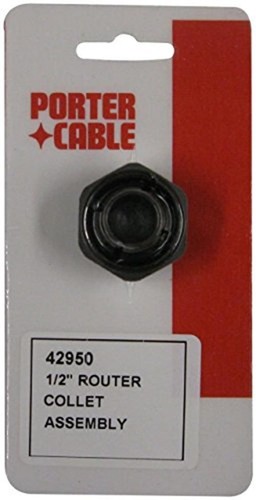 Thaekuns 42950 1/2- inch Router Collet Fit for PORTER CABLE models, Delta, B&D 