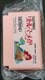 CAPCOM Famicom Soft Little Mermaid Used
