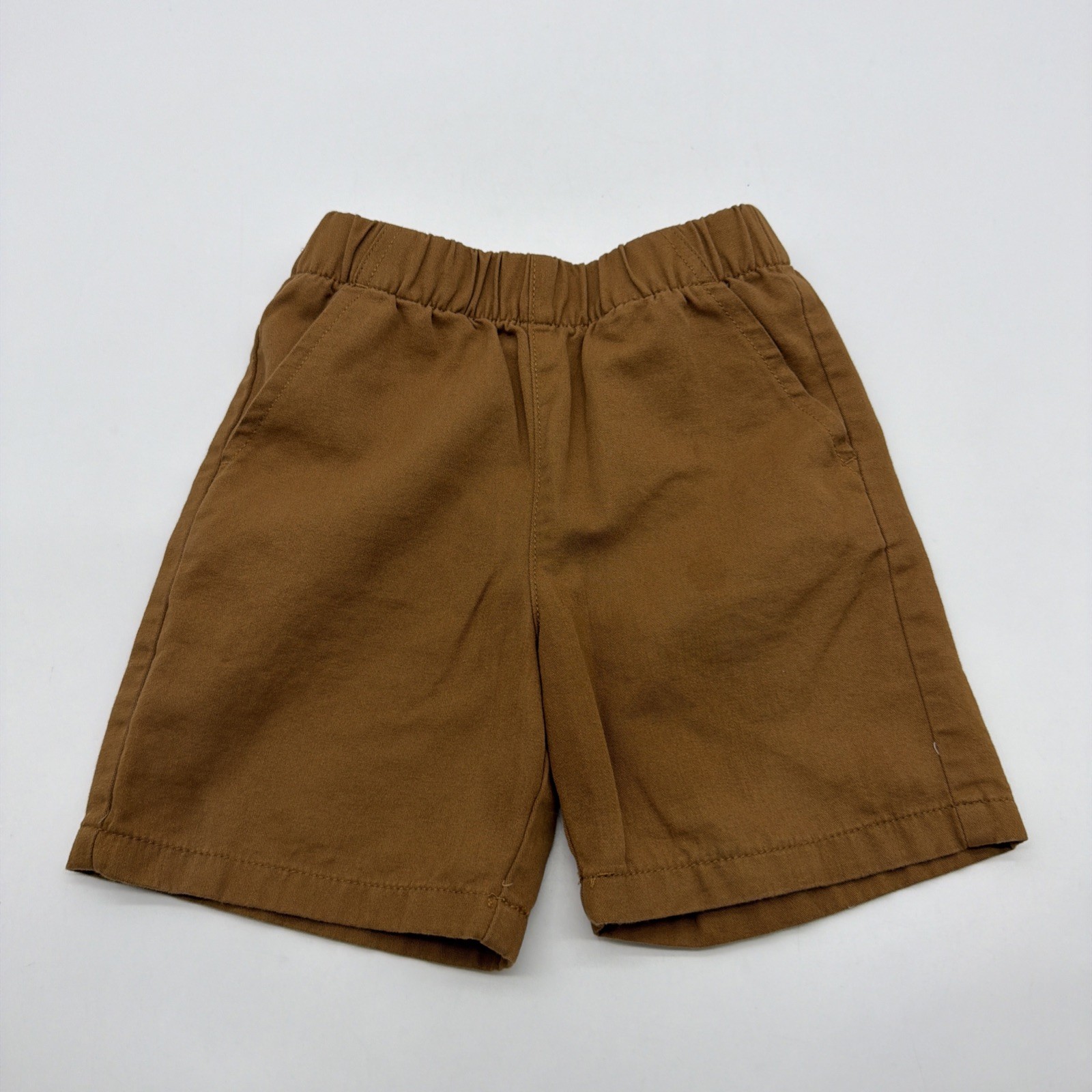 Garanimals Shorts Toddler Boys Size 3T Brown Solid Pockets .#40684