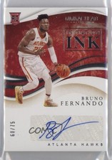 2019 Panini Immaculate Initiation Ink /75 Bruno Fernando #INI-BFN Rookie Auto RC