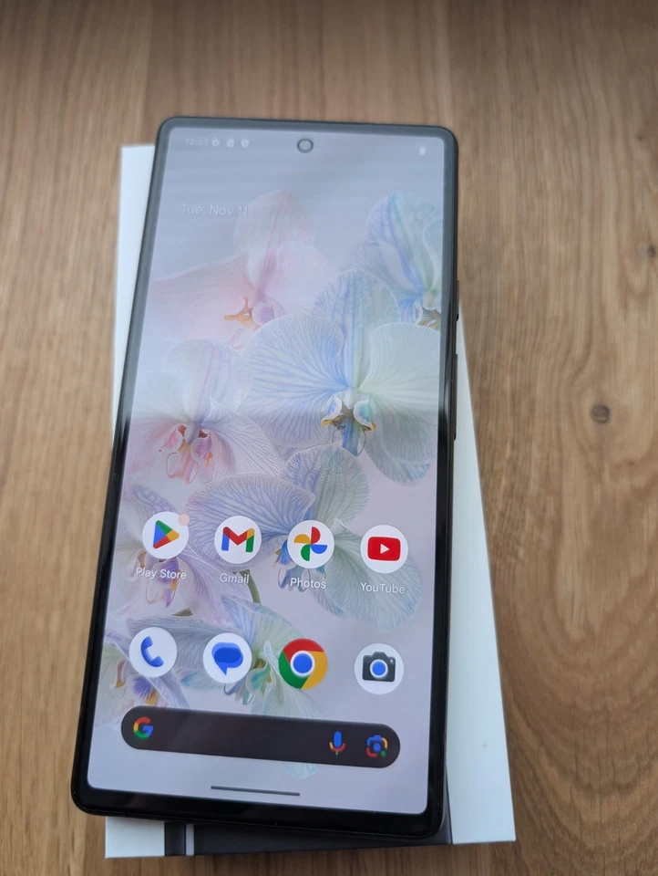 Google Pixel 6 - 128GB - Stormy Black (Ohne Simlock) (Dual-SIM) - Bild 2 von 4