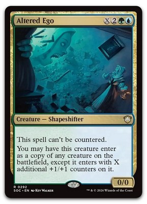 Altered Ego #292 (NM) Commander: Secrets of Strixhaven SOC Magic MTG